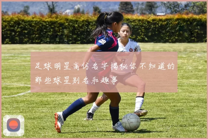 足球明星高仿名字揭秘你不知道的那些球星别名和趣事